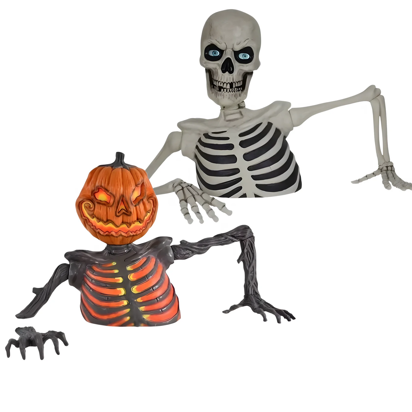 Early Bird Halloween Special – Massive Skeleton with Glowing Eyes & Spooky Sound🎃