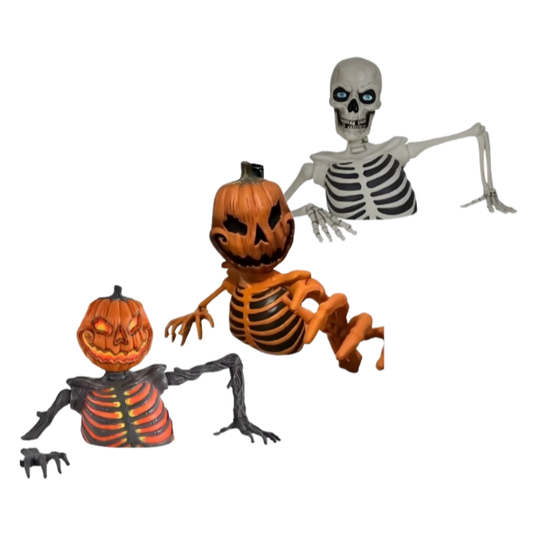 Early Bird Halloween Special – Massive Skeleton with Glowing Eyes & Spooky Sound🎃